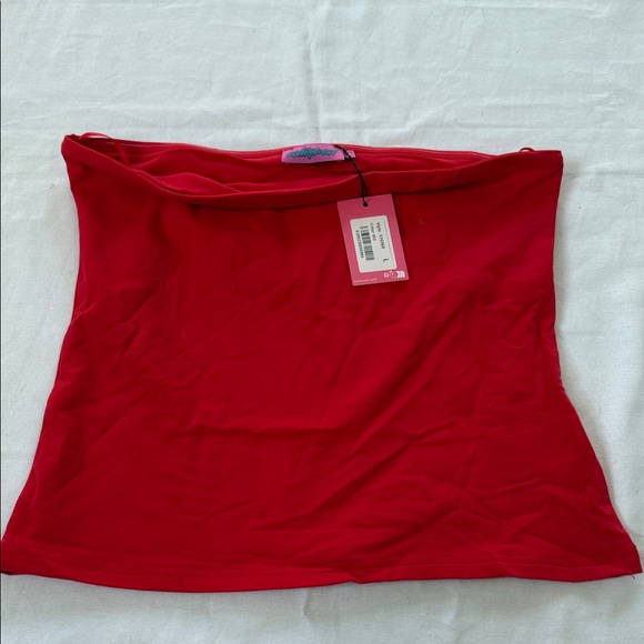Edikted Tops - Edikted Red Tube Top
